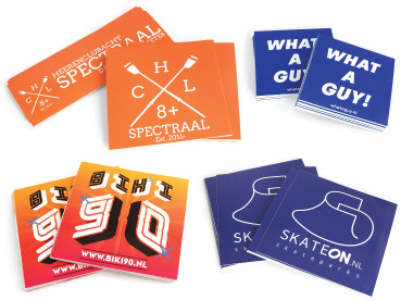 Vierkante stickers Vierkante Stickers